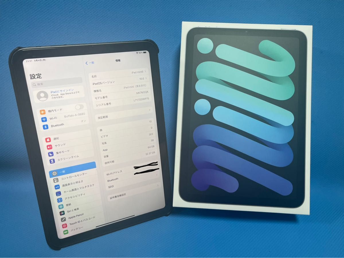 iPad mini 6 Wi-Fiモデル 64GB スペースグレイ 第6世代|PayPayフリマ