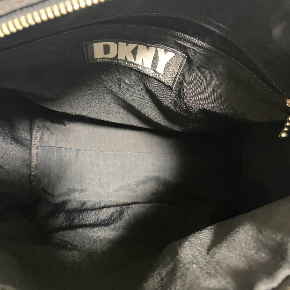 DKNY DONNA KARAN NEW YORK ショルダーバッグ 黒｜Yahoo!フリマ