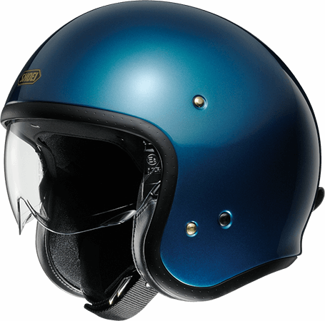 SHOEI　ジェットタイプヘルメット　J?O　ジェイ?オー　ラグナブルー　S