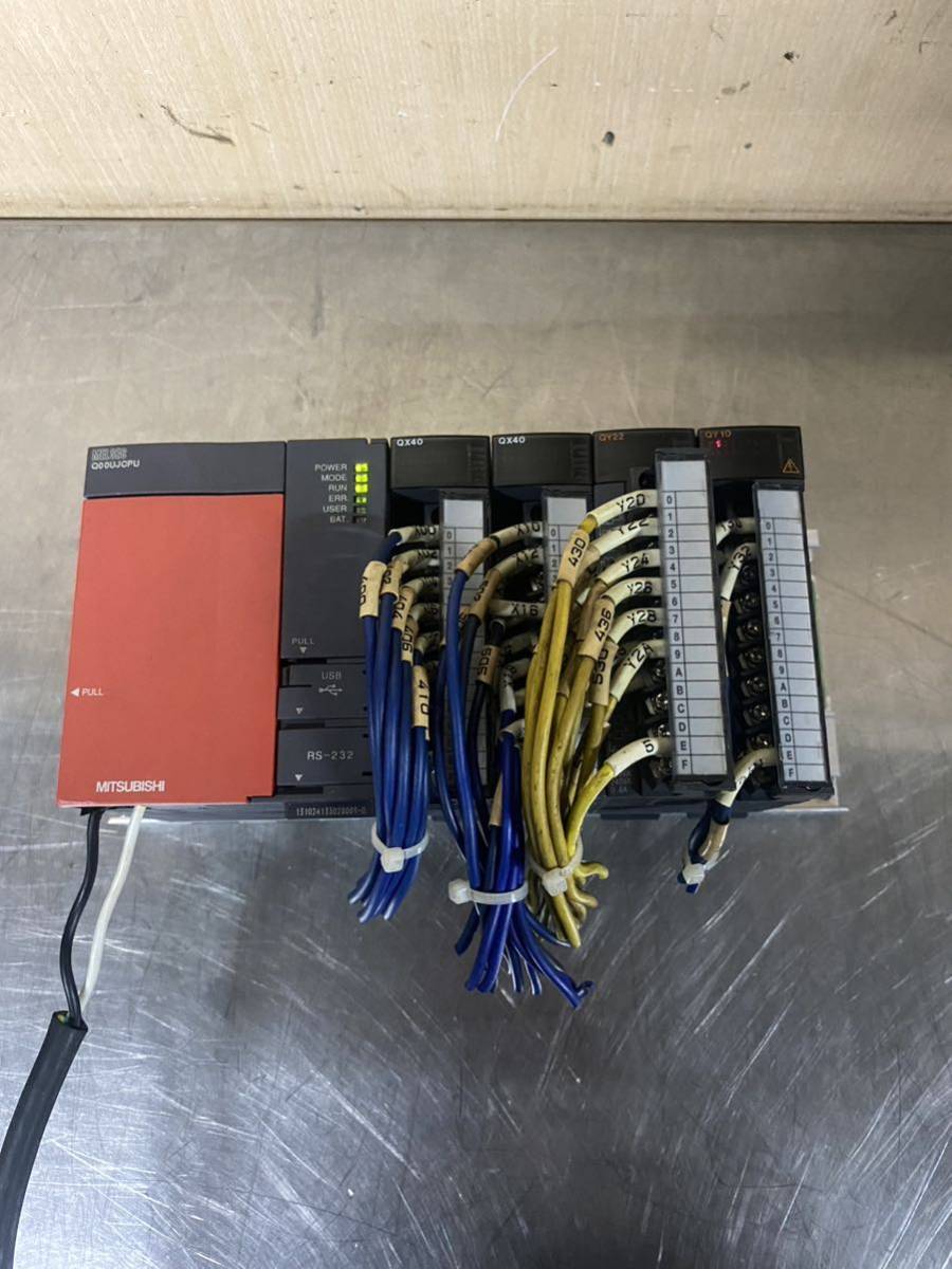 限定品】 MELSEC UNIT CPU 三菱 MITSUBISHI QOOUJCPU/ QY10 UNIT