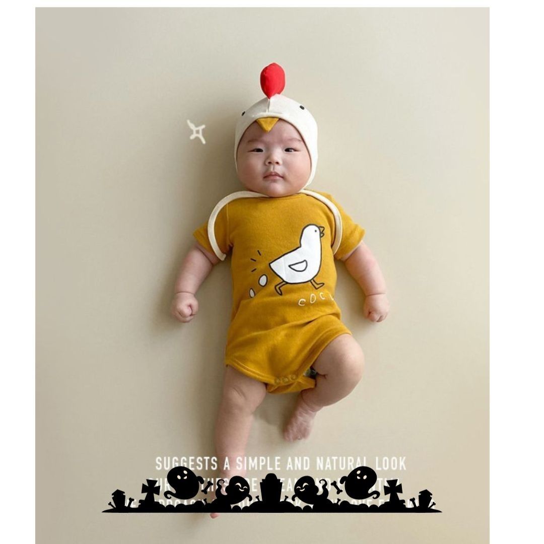 70 サイズ　可愛い　ロンパース　子供　ハロウィン　百日　動物　仮装　衣装　動物　アニマス　個性　個性的　ベビー　赤ちゃん　キッズ