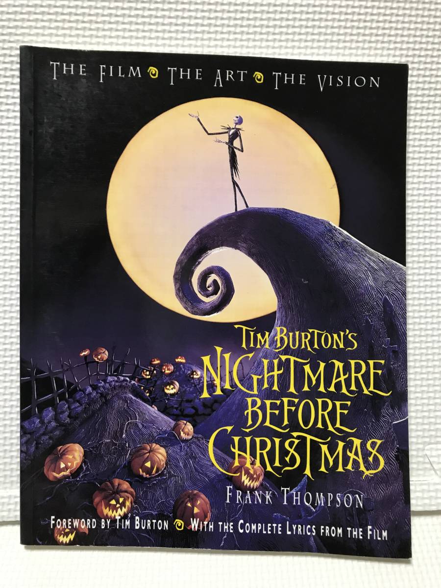 ＫＳＨ33　洋書　Tim Burton’s Nightmare Before Christmas FrankThompson 　ティムバートン ナイトメア ビフォークリスマス　資料_画像1