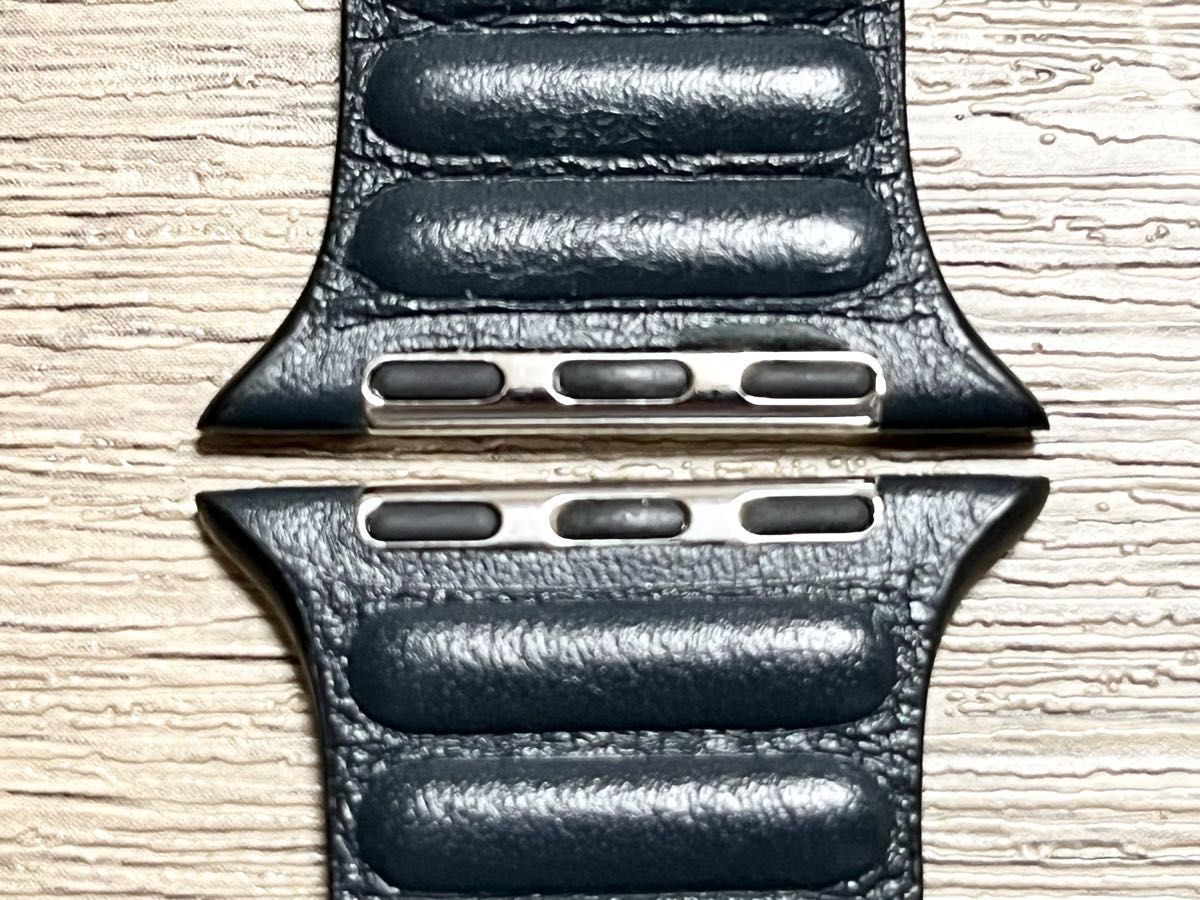 Apple Watch用 インク レザーリンク 45mm M/L(42mm/44mm/45mm/49mm対応)