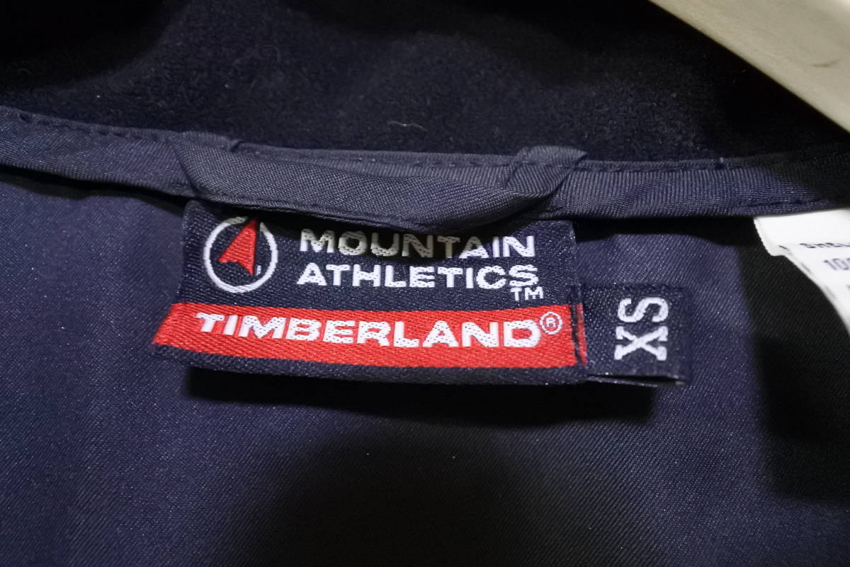 00's MOUNTAIN ATHLETICS Timberland Outdoor Vest size XS アウトドア ベスト イエロー×ブラック_画像4
