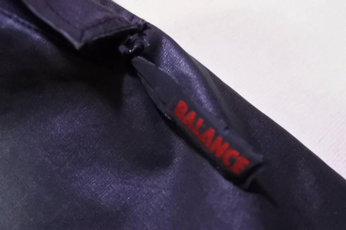 90's balanceweardesign Coating Coat size M バランスウェアデザイン ステンカラーコート ブラック 初期_画像8