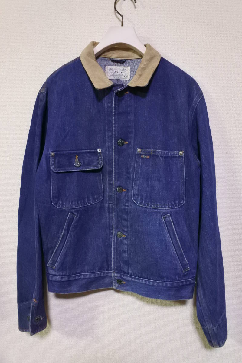 80's Polo by Ralph Lauren Vintage Denim Jacket size XL USA製 ポロ ラルフローレン デニムジャケット