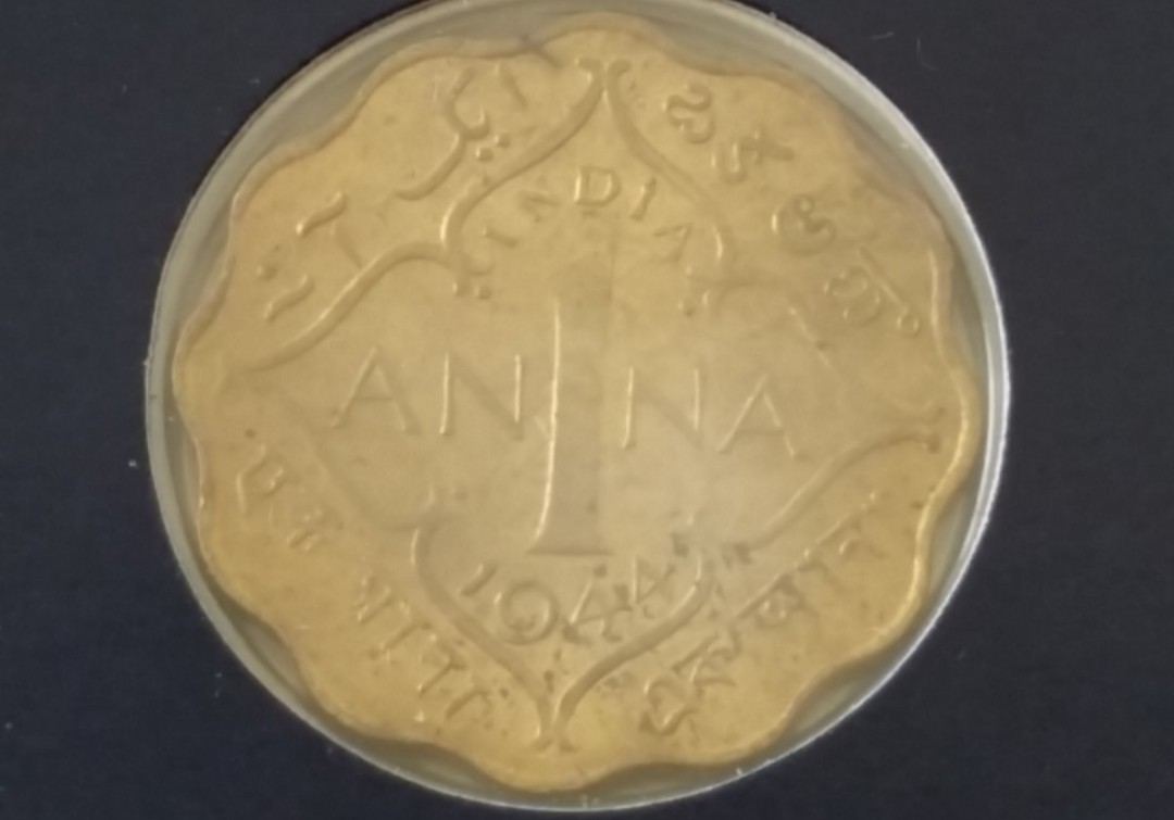 ☆未開封 1944年 インド 1アナ貨 フランクリンミント「世界の偉大な歴史的コイン」シリーズ☆_画像4