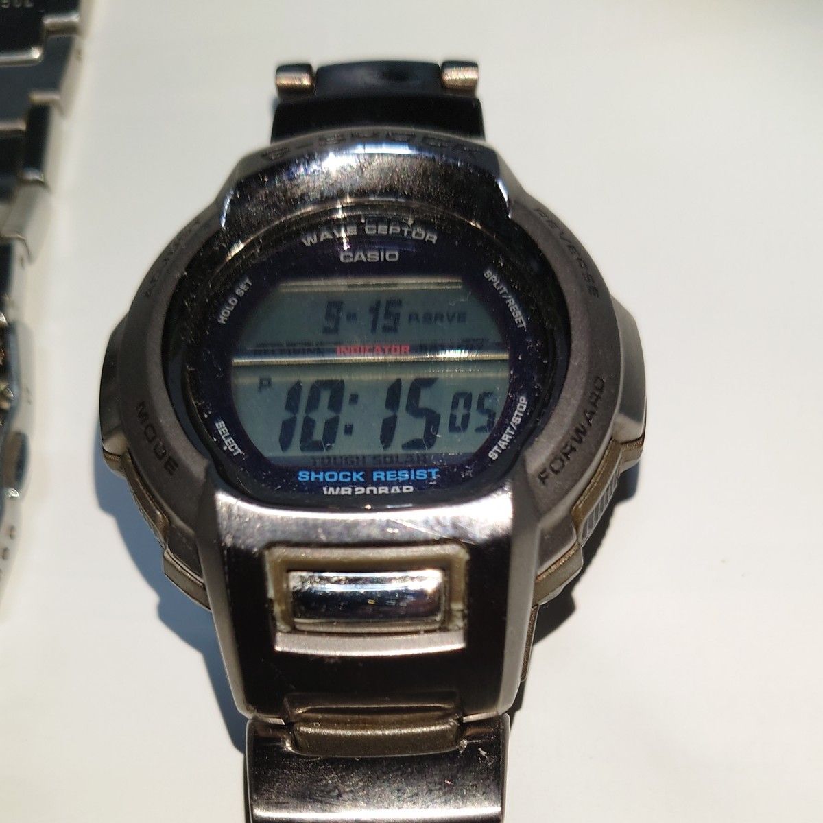 CASIO G-SHOCK GW-600DJ 換ベゼルベルト付 二次電池新品 ピン外れ不具合あり 部品流用 モジュール正常