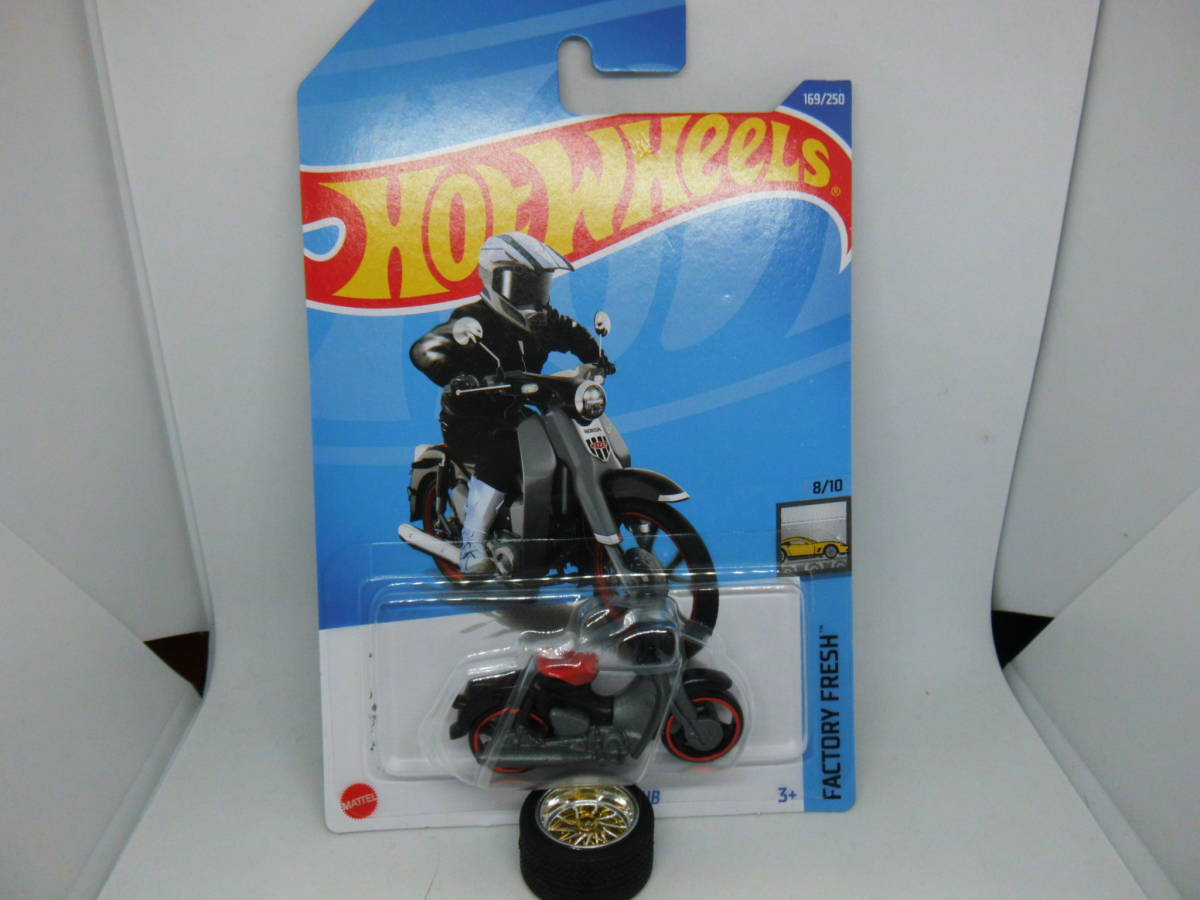 【国内流通版】HOTWHEELS ホットウィール HONDA SUPER CUB ホンダ スーパーカブ_画像1