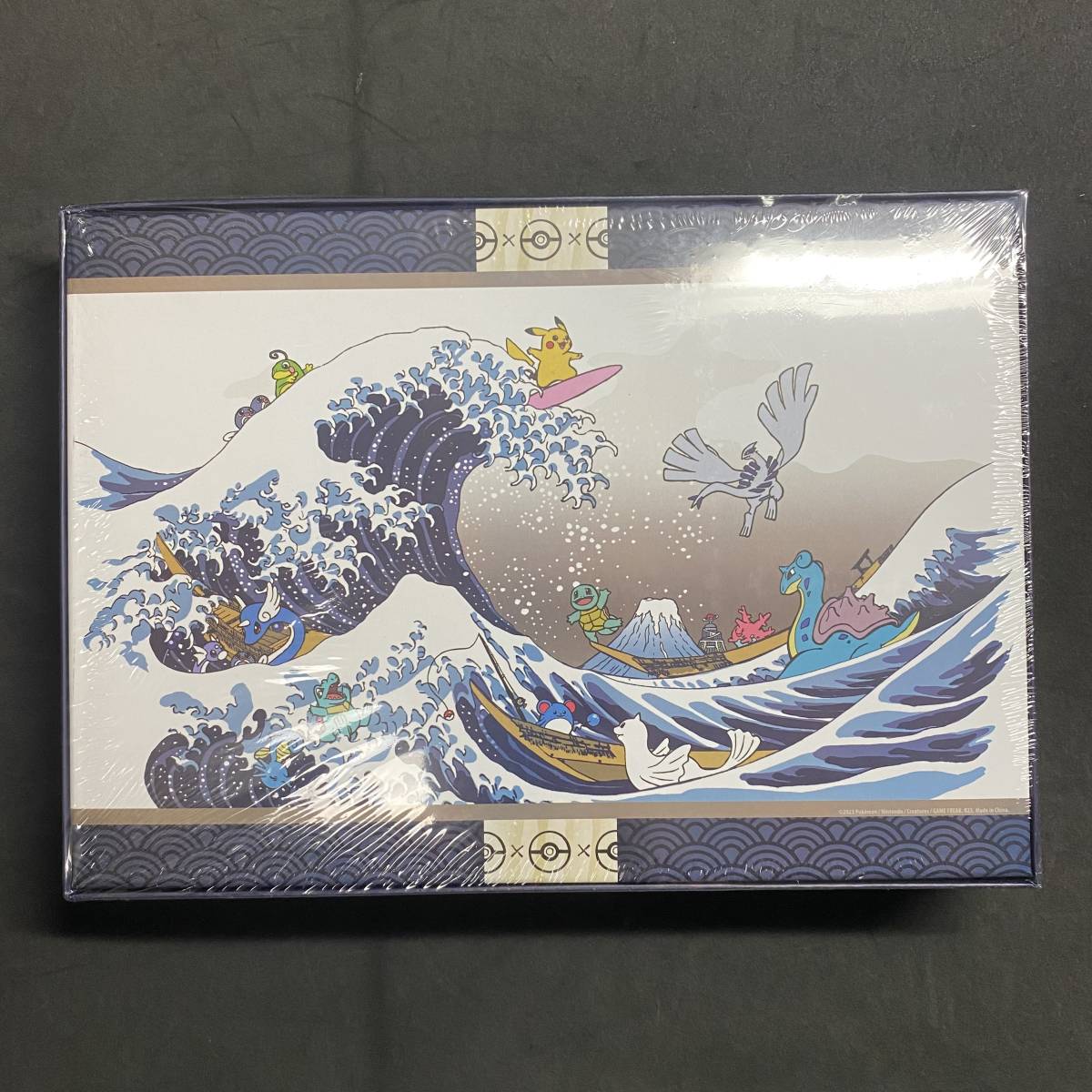 (海外ポケモンセンター限定 )北斎 浮世絵 波乗りピカチュウ ジグソーパズル