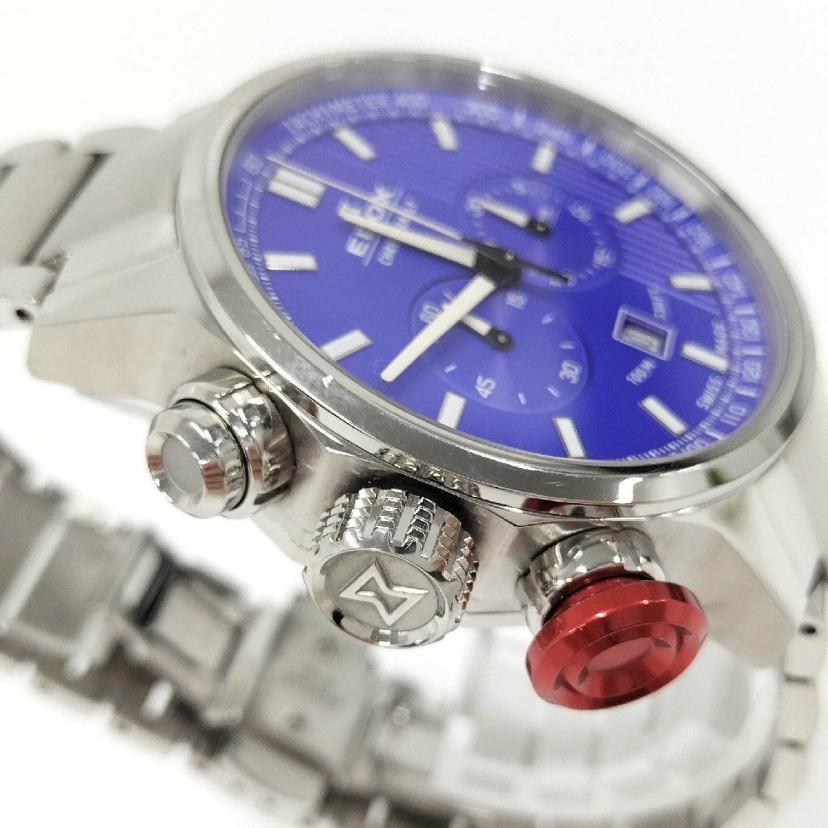 在庫一掃】 メンズ腕時計 クロノラリー EDOX ○エドックス クオーツ