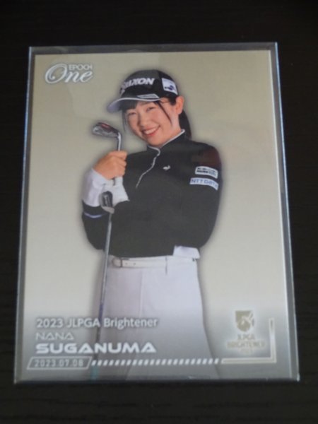 菅沼　菜々　 【 EPOCH One 2023 JLPGA Brightener】 女子プロゴルフ_画像1