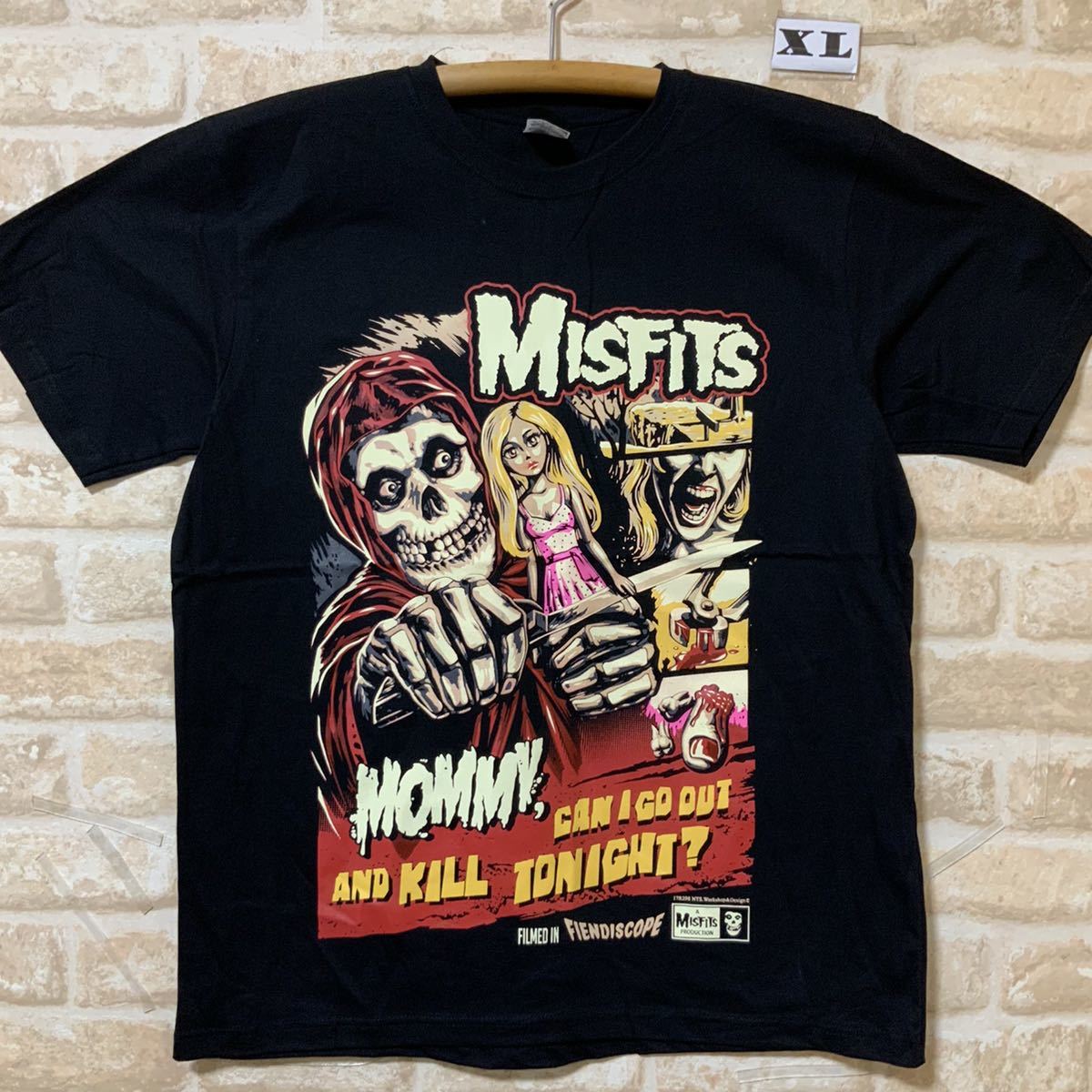 新品 ミスフィッツ Tシャツ XLサイズ MISFITS ロックバンド ミスフィッツ (The Misfits)の画像1