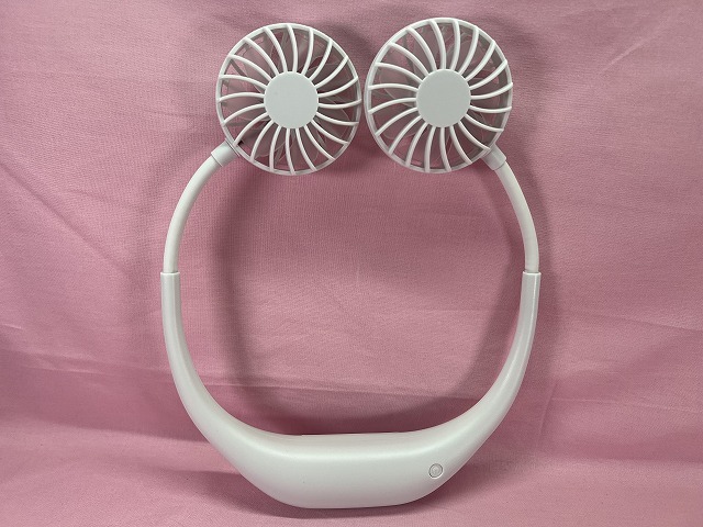 905* price cut * unused twin neck fan air flow 3 -step electric fan neck .. electric fan present condition goods **