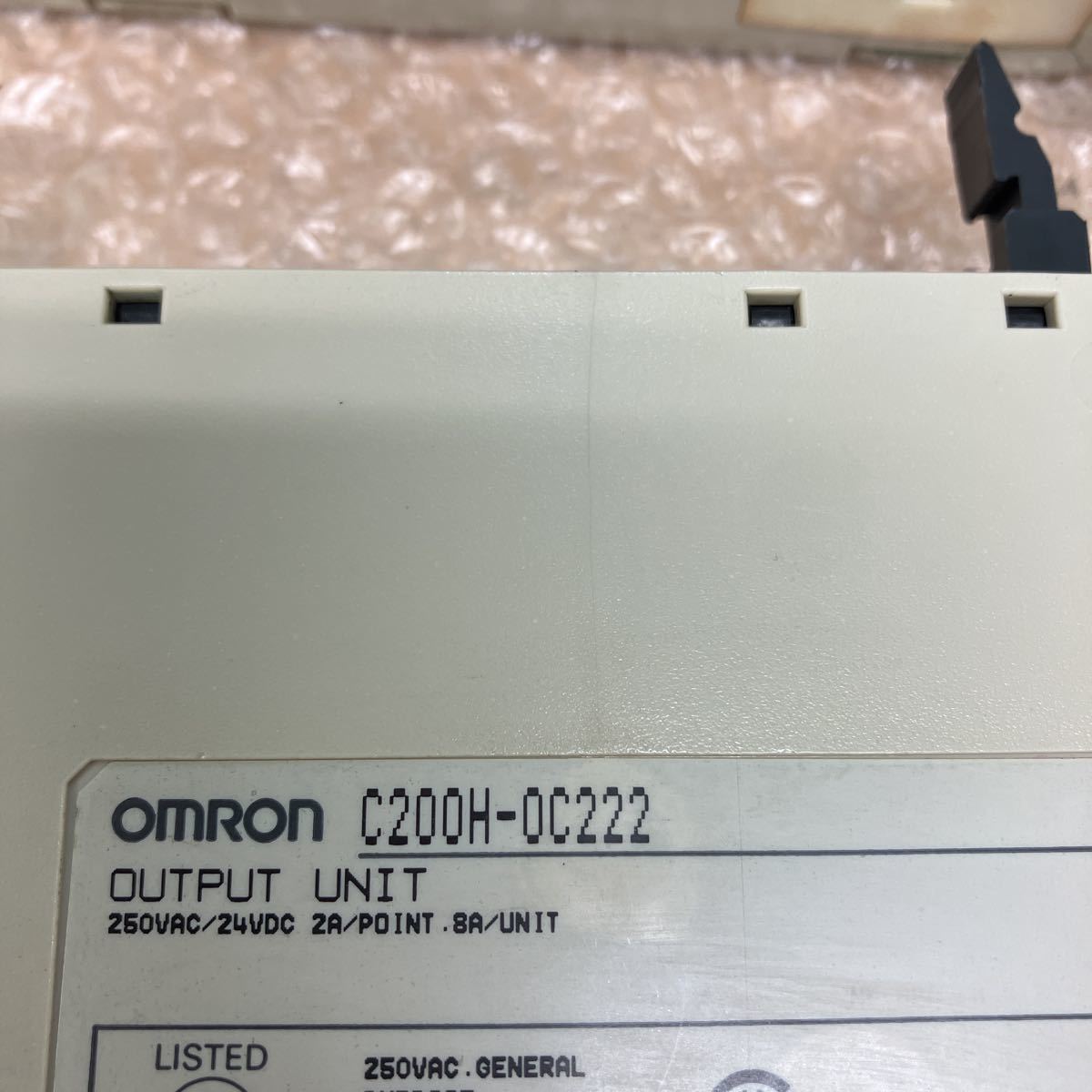 OMRON　オムロン　C200H-OC222　リレー接点出力ユニット　動作未確認　ジャンク品　O-672_画像4