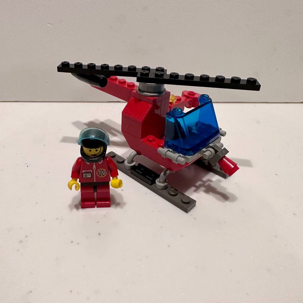 LEGO レゴ 【1294 Fire Helicopter＆6425 TV Chopper】_画像3