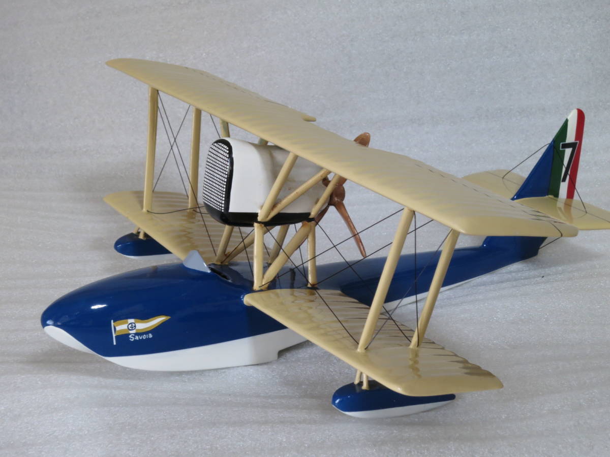 SAVOIA-S12 Savoy aS-12 Wing Club 1/32 1920 year Schneider cup navy blue test victory .. pig 