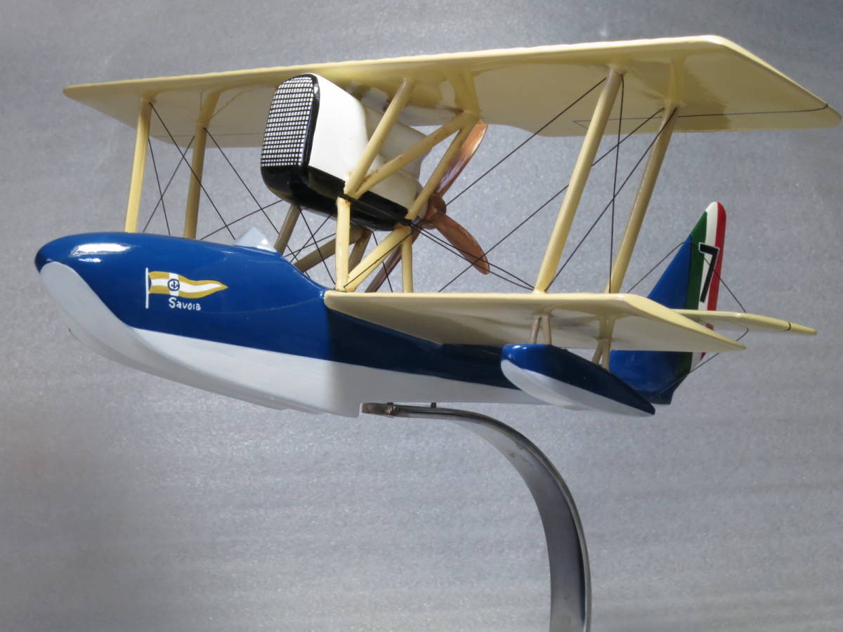 SAVOIA-S12 Savoy aS-12 Wing Club 1/32 1920 year Schneider cup navy blue test victory .. pig 