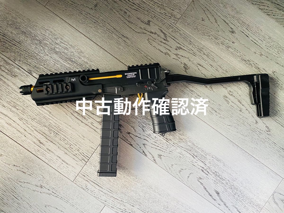 中古品 東京マルイ スコーピオン Mod M ちょこっとカスタム 中古品 東京マルイ スコーピオン Mod M ちょこっとカスタム