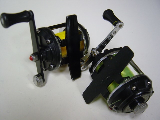 # Ryobi завод KK* catcher Mini 50+ Olympic * Midget # который . левый рука .. руль 