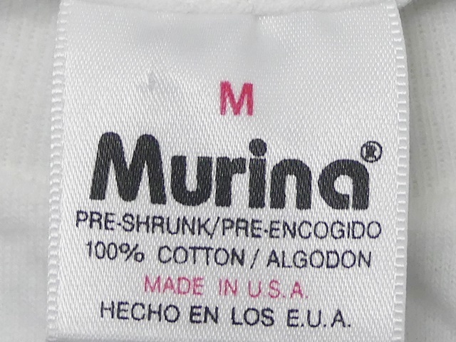 即決 米国製 Murina メンズM ビンテージ古着 Tシャツ ムリナ 即決 米国製 Murina メンズM ビンテージ古着 Tシャツ ムリナ