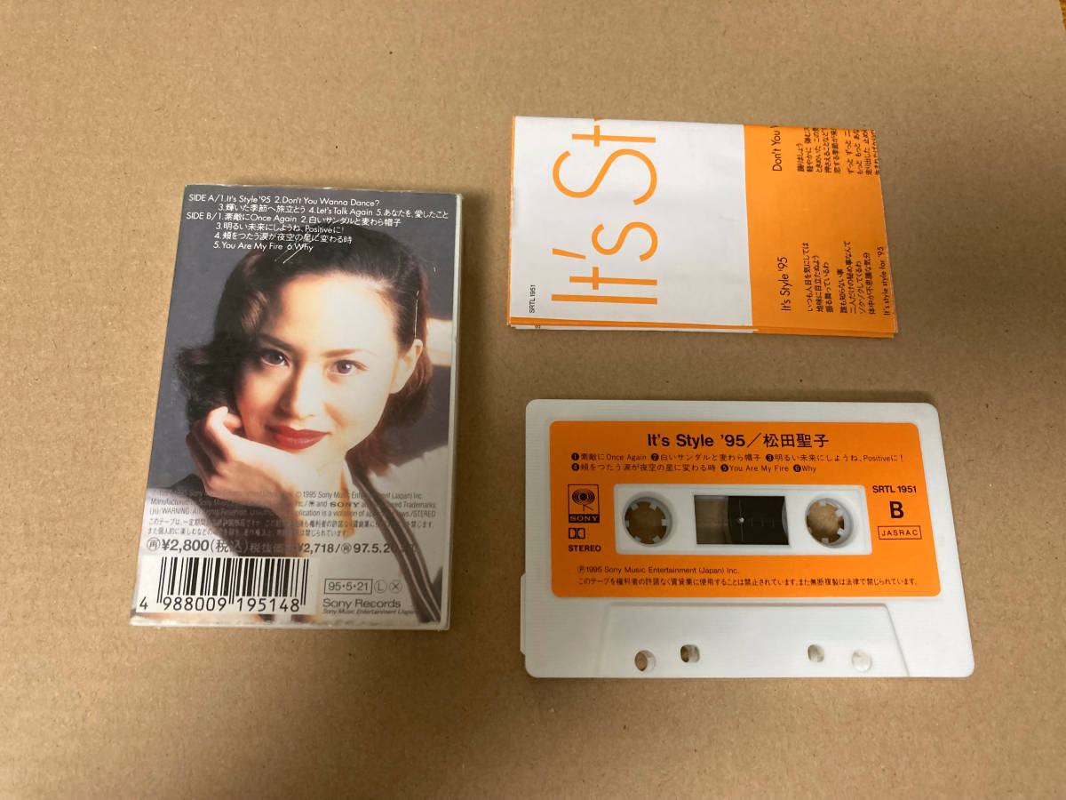 カセットテープ 松田聖子 800 1