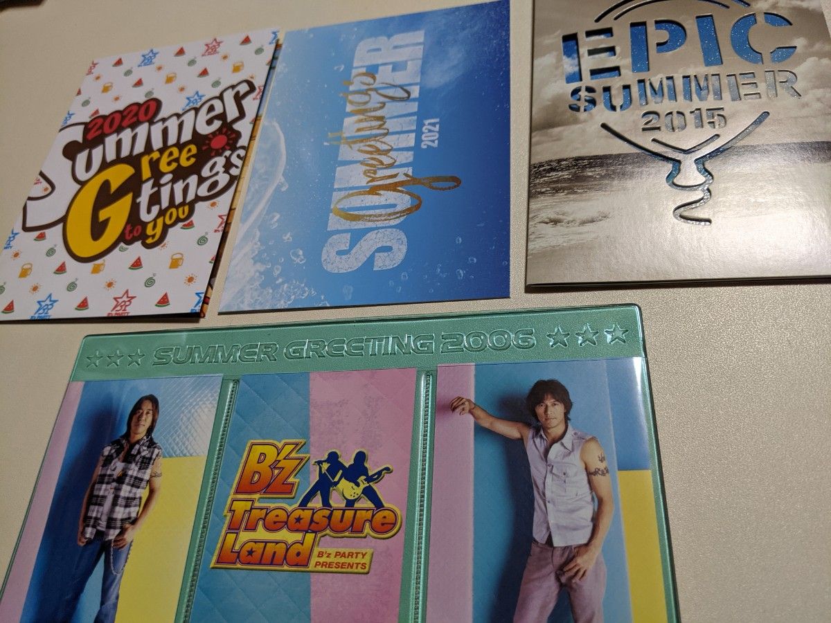 非売品 B'z 18枚 ファンクラブ 暑中見舞いカード|Yahoo!フリマ 非売品 B'z 18枚 ファンクラブ 暑中見舞いカード|Yahoo!フリマ