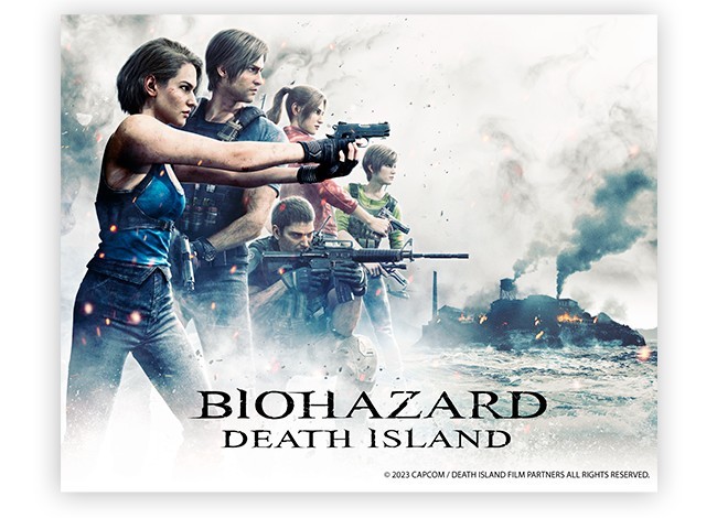 バイオハザード：デスアイランド ランチョンマット 　Resident Evil　映画　Biohazard: Death Island_画像1