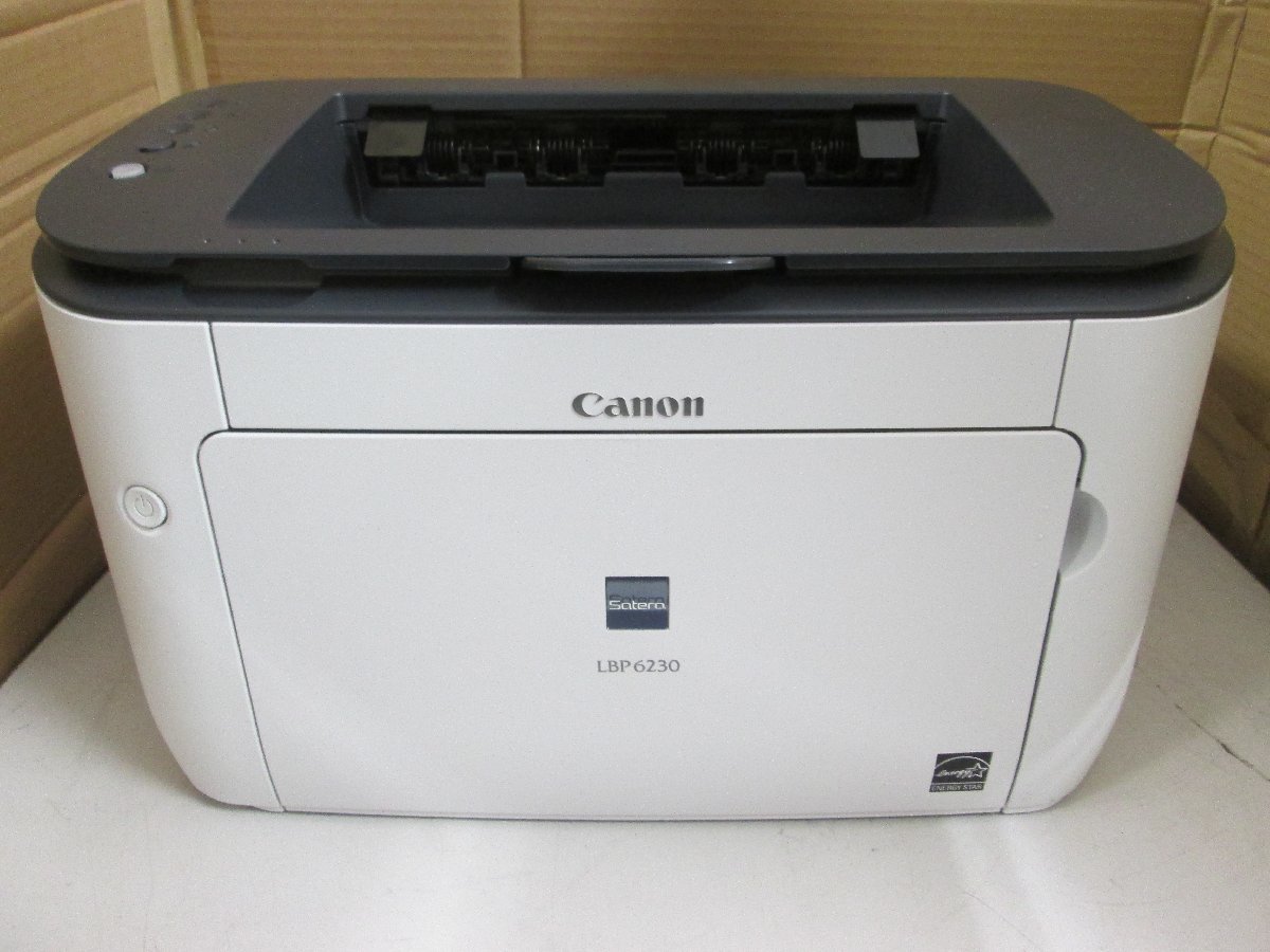 ◎中古レーザープリンタ【Canon LBP6230】残量不明トナー付き◎2308021_画像1