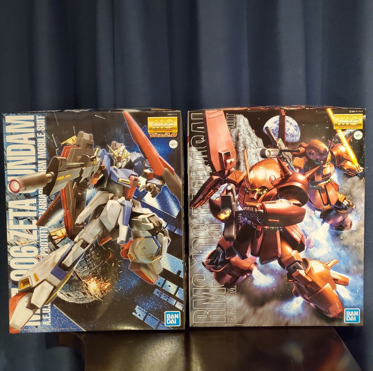 未組立　Zガンダム ver.2　マラサイ　MG 1/100 機動戦士ガンダム ガンプラ プラモデル バンダイ　2点 セット 同梱可 _画像1