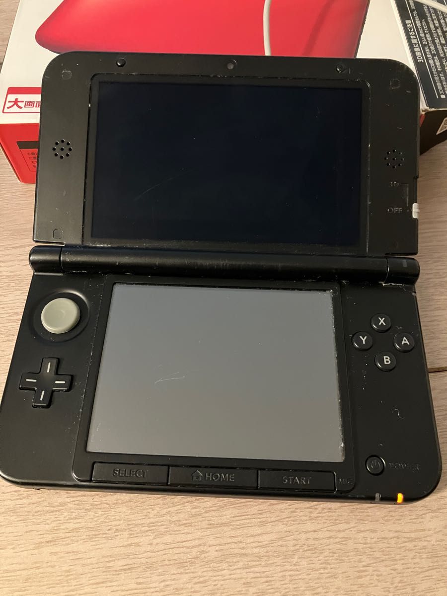 ニンテンドー3DS LL Nintendo 3DS LL レッド ブラック ジャンク