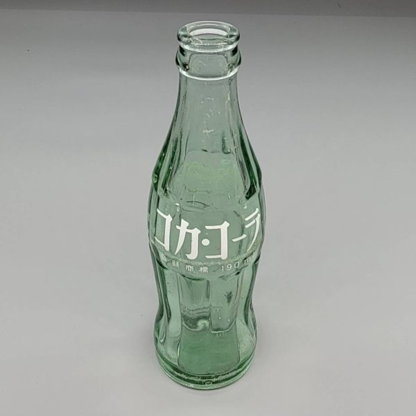 ●コカ・コーラ瓶●年代物 ジュース レトロ 空き瓶 1本 ビンテージ 激レア 中古 used ガラス 雑貨シリーズ