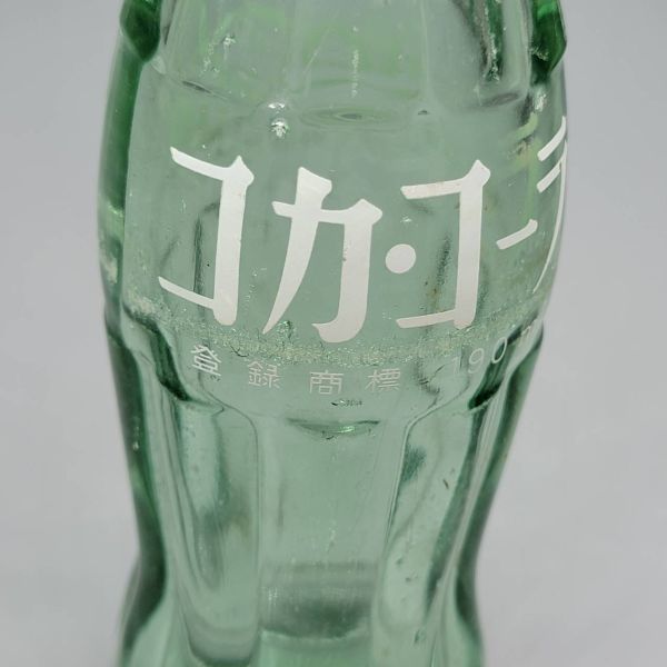 ●コカ・コーラ瓶●年代物 ジュース レトロ 空き瓶 1本 ビンテージ 激レア 中古 used ガラス 雑貨シリーズ_画像2