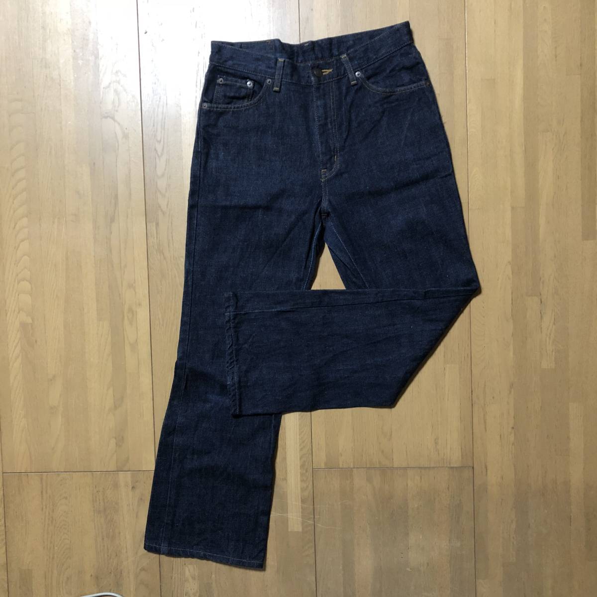  prompt decision EDWIN Edwin 401 jeans Denim 31 -inch waist 78cm dark blue men's indigo 