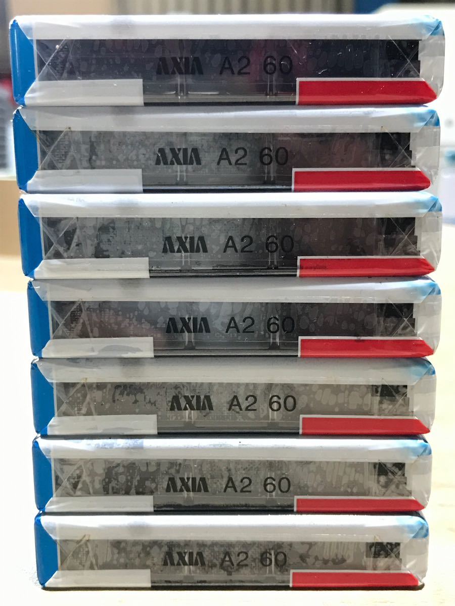 AF【新品】FUJI カセットテープ AXIA A2 ハイポジション 60分　7個_画像5