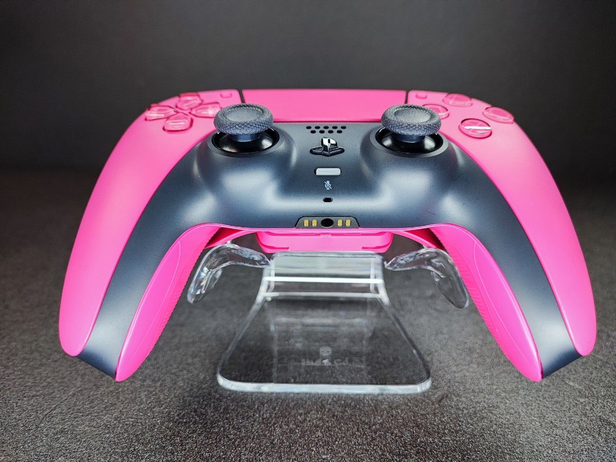 PS5 ワイヤレスコントローラー背面ボタンカスタム 純正Dualsense ノヴァピンク PS5 ワイヤレスコントローラー背面ボタンカスタム 純正Dualsense ノヴァピンク