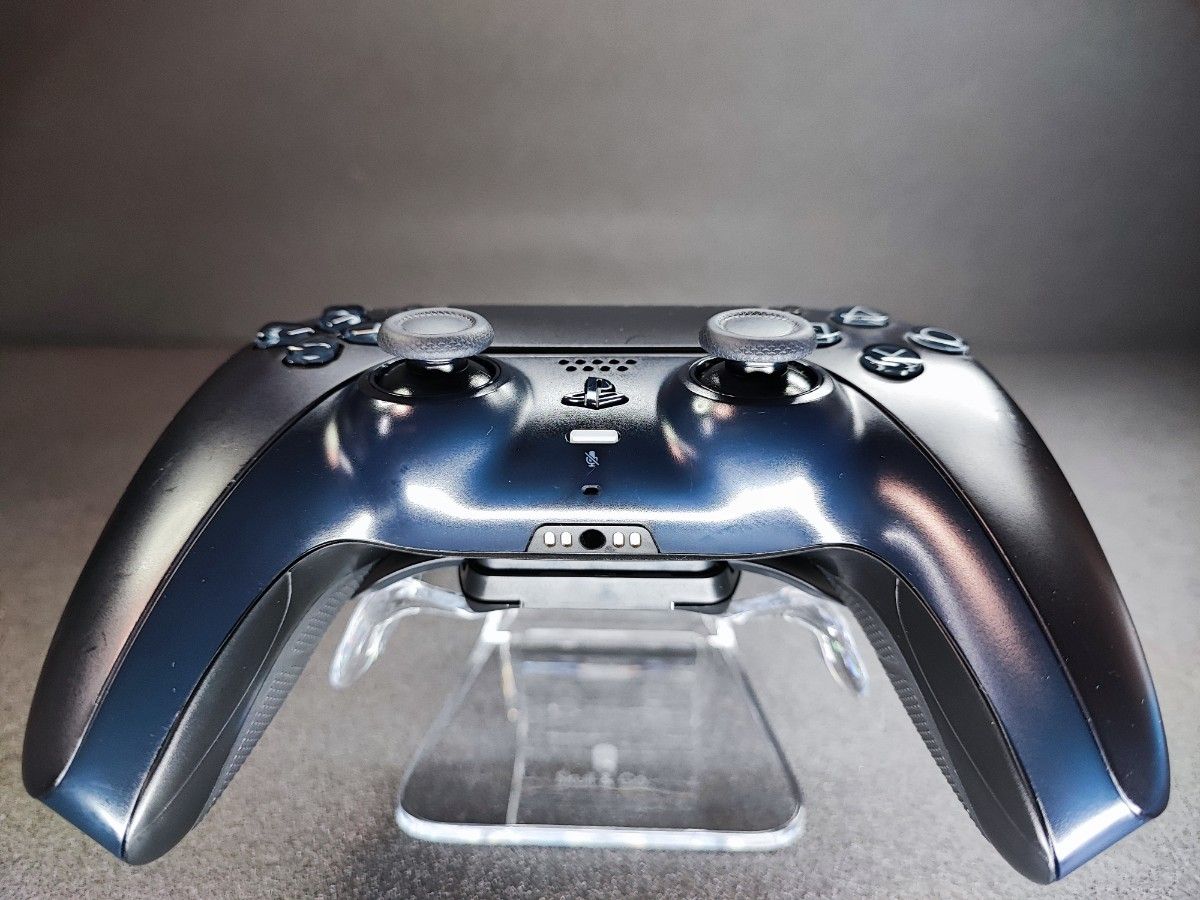 PS5 コントローラー背面ボタンカスタム 純正Dualsense ミッドナイトブラック