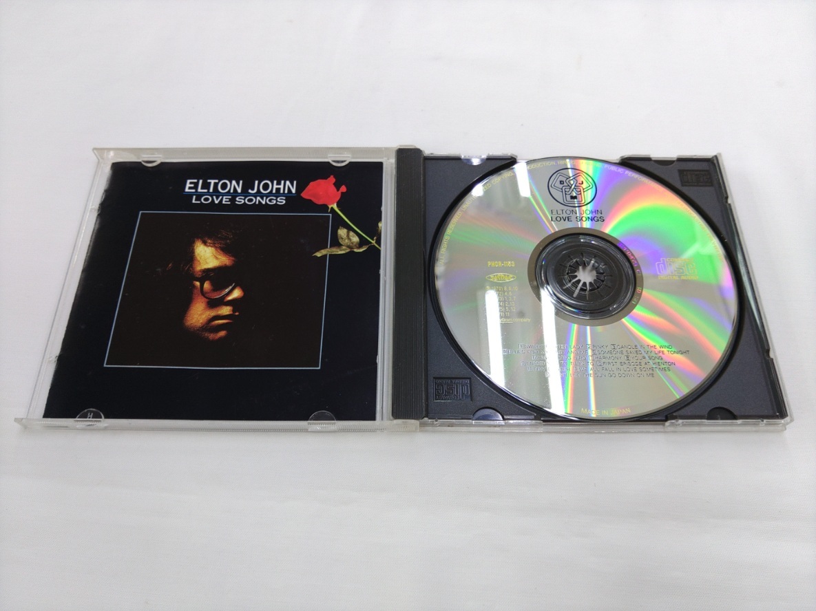 CD / LOVE SONGS vol.1 / ELTON JOHN /『J15』/ 中古_画像4