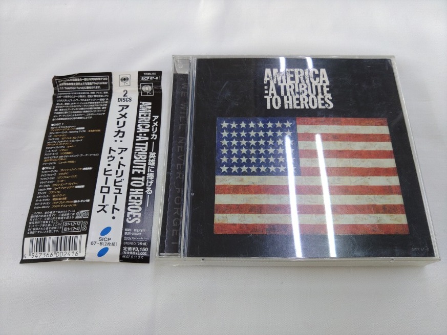 CD 2枚組 / AMERICA : A TRIBUTE TO HEROES /【D1】/ 中古_画像1