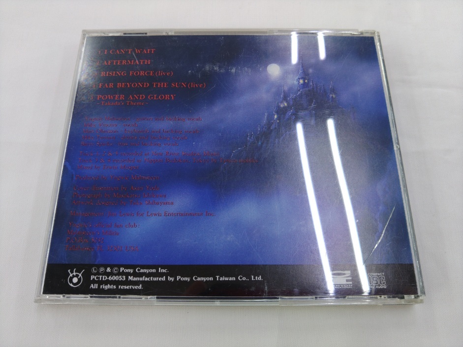 CD / I CAN'T WAIT / YNGWIE MALMSTEEN　... *  ... /【J7】/  подержанный товар 