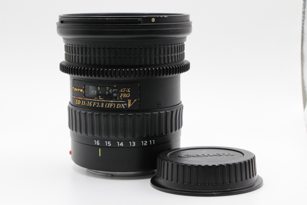 ☆良品☆ TOKINA AT-X DX SD PRO 11-16mm f2.8 V CANON トキナー キヤノン#249