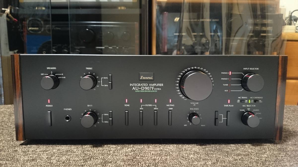 Sansui サンスイ AU-D907F EXTRA (S-A) 『 オーバーホール 実施済み　保証あり 』 プリメインアンプ_画像1