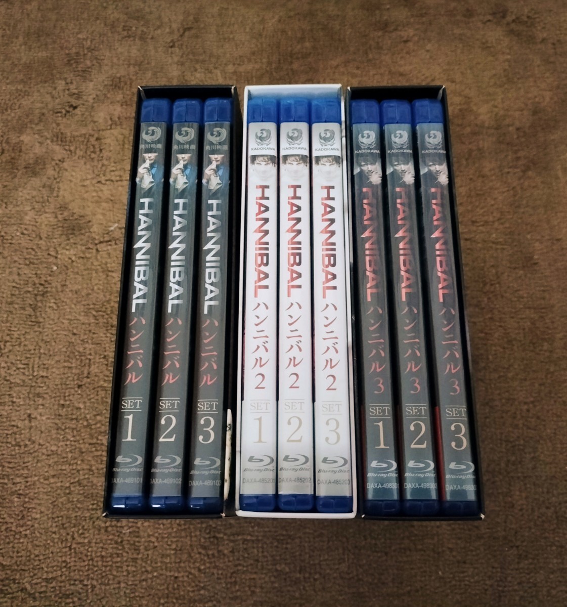 【即決送込】ハンニバル　ブルーレイ　完結3シーズン全巻セット　　Blu-ray　HANNIBAL_画像2