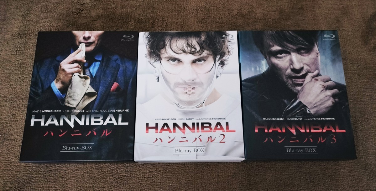 【即決送込】ハンニバル　ブルーレイ　完結3シーズン全巻セット　　Blu-ray　HANNIBAL_画像1