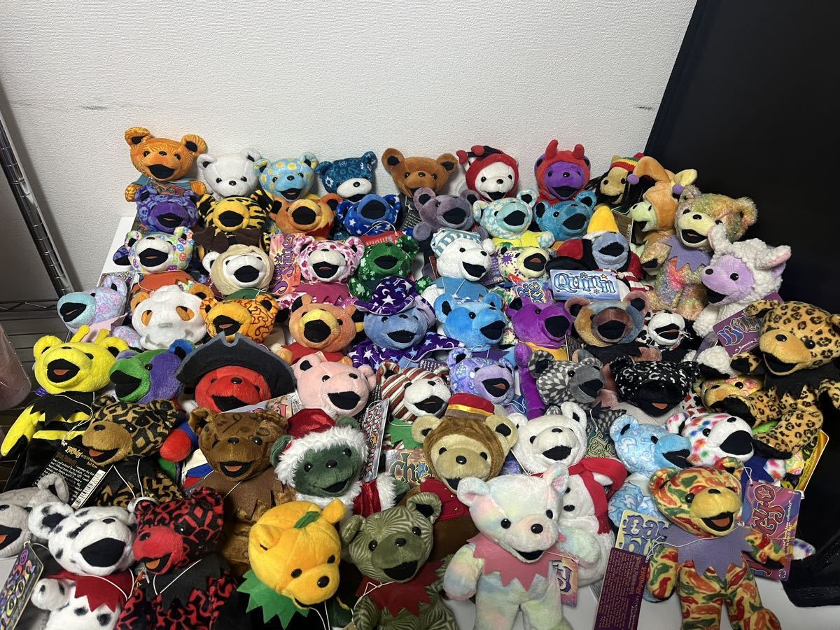 Grateful Dead Bear グレイトフルデッドベアまとめ 58体セット Grateful Dead Bear グレイトフルデッドベアまとめ 58体セット