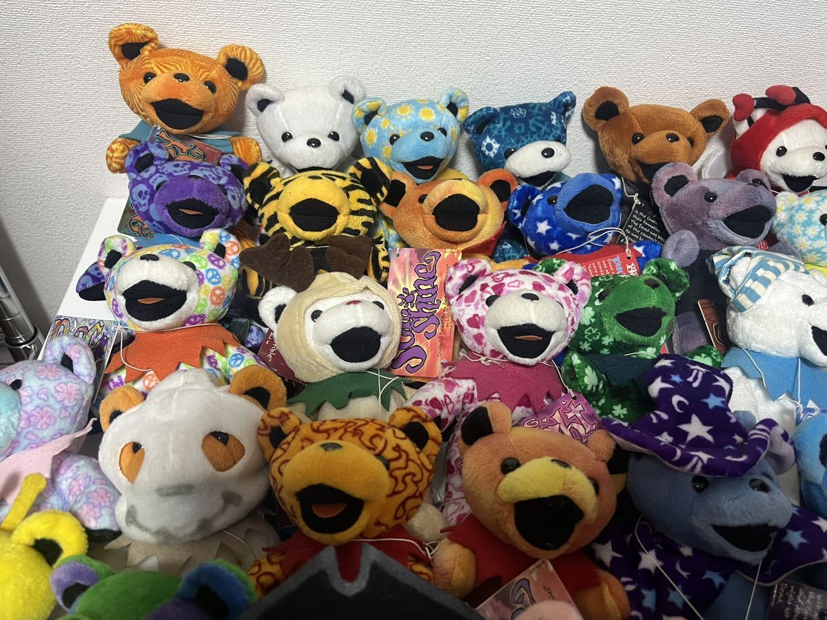 Grateful Dead Bear グレイトフルデッドベアまとめ 58体セット Grateful Dead Bear グレイトフルデッドベアまとめ 58体セット