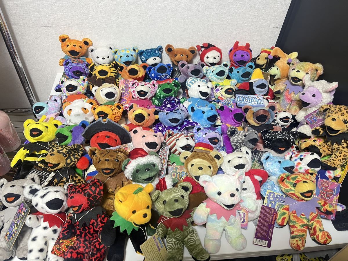 Grateful Dead Bear グレイトフルデッドベアまとめ 58体セット Grateful Dead Bear グレイトフルデッドベアまとめ 58体セット