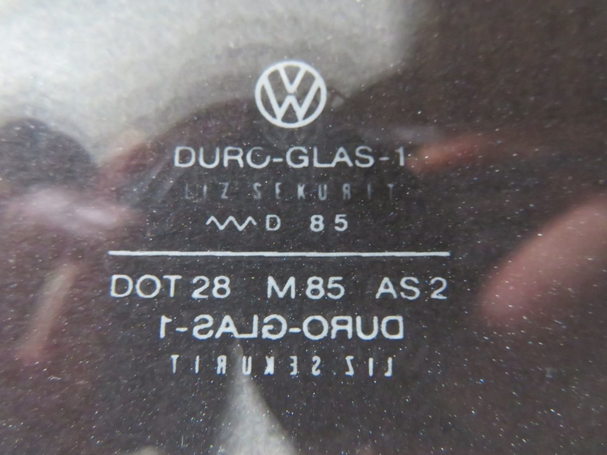 23-25-17　　空冷　　VW　ワーゲン　タイプ1　ビートル 　【　右　ドア　ガラス　DURO-GLAS-1　】　_画像3