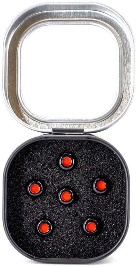 *MARTIN 18APP0012 black / red * dot LIQUID METAL LUXE BY MARTIN Bridge Pins bridge pin * new goods including carriage 