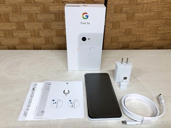 SYKSGM 未使用 Google Pixel 3a スマートフォン GB white
